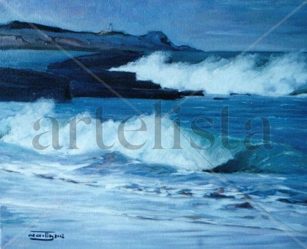 galizano Oil Canvas Marine Painting