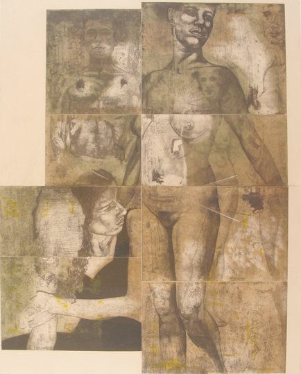 Cinco figuras se habitan, C.O. 2 Monoprint