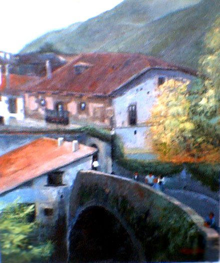 potes Oil Canvas Landscaping