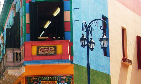 Calles " Caminito Buenos Aires "