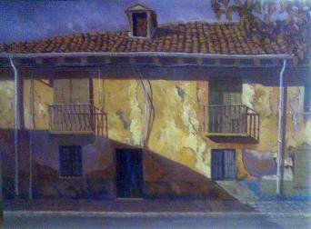 LEON-BARRIO HUMEDO Oil Canvas Landscaping