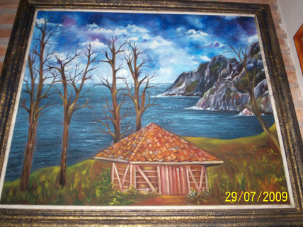 Paisaje en las rocas