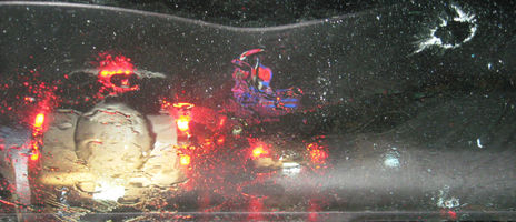 Bajo lluvia