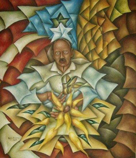 UN CORAZON DE POETA Oil Canvas Others