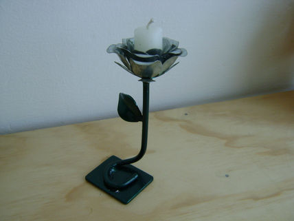 PORTA VELAS rosa