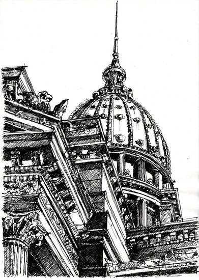 Sketch Congreso de La Nacion Argentina Nº VI 