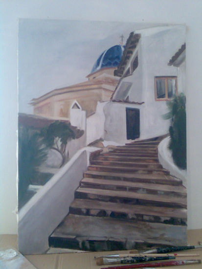 Altea Oil Canvas Landscaping