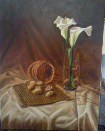 bodegón de las nueces Oil Canvas Landscaping