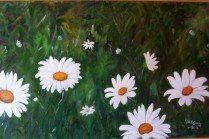 Sencillez Oil Panel Floral Painting