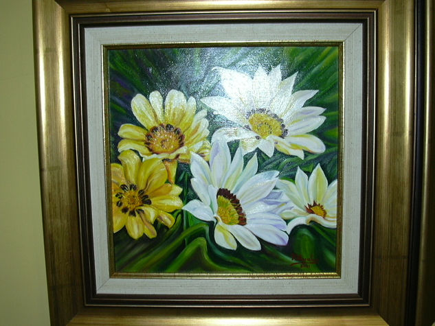 flores Oil Canvas