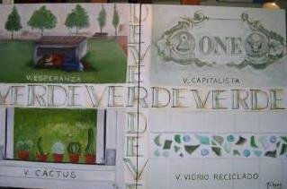 Diferentes verdes Acrylic Panel Others