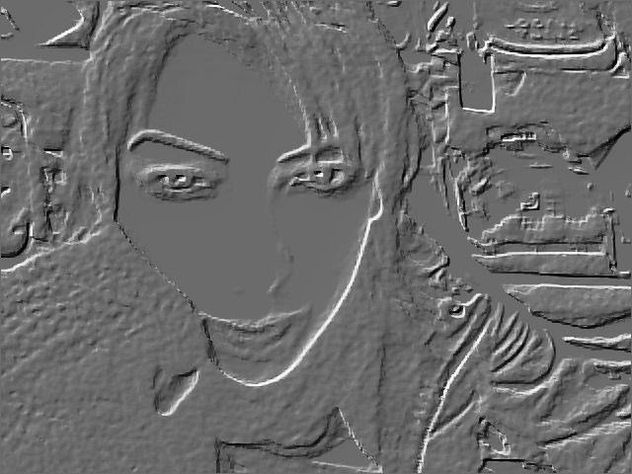 retrato en piedra