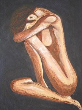 Reflexión Oil Canvas Nude Paintings