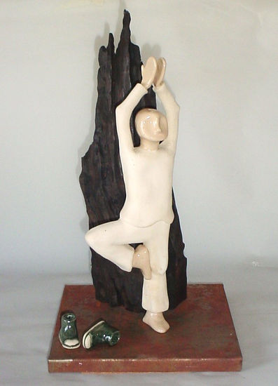 El árbol Pottery Figurative