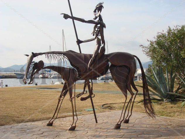 quijote sobre caballo