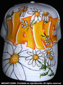 Daisies trucker cap