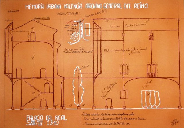 Boceto preliminar Memoria Urbana de Valencia 