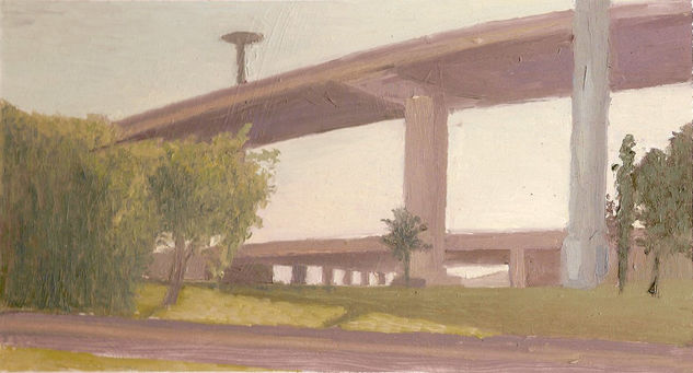 Autopistas Óleo Lienzo Paisaje