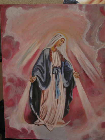 Virgen Milagrosa Oil Canvas Others