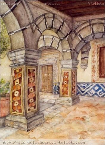 Claustro Watercolour Paper Landscaping