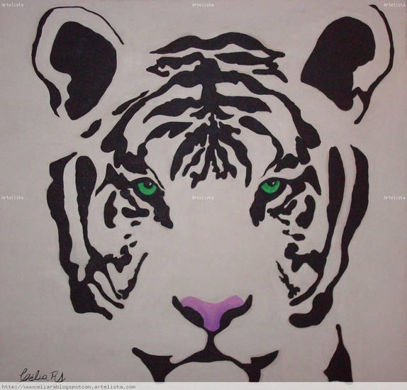 Tigre Acrylic Textile Animals