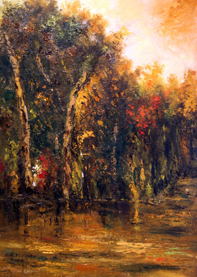 Paisaje III Oil Canvas