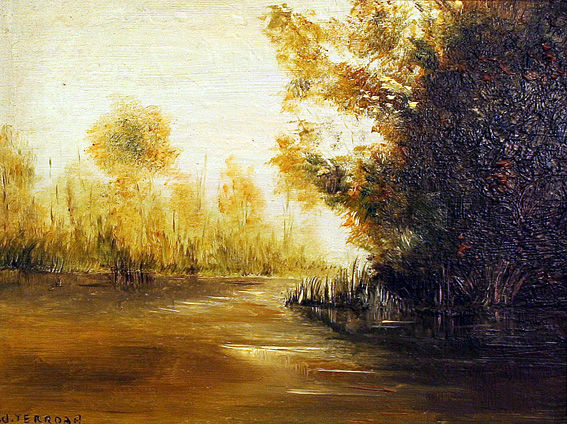 Paisaje XI Oil Canvas