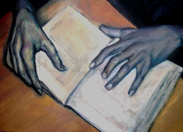 lectura Acrylic Panel Portrait