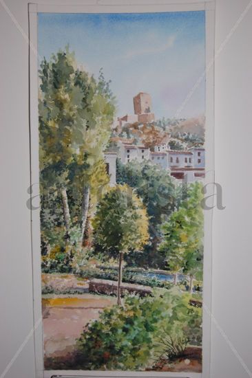 Rio Cerezuelo ( Cazorla ) Watercolour Paper Landscaping