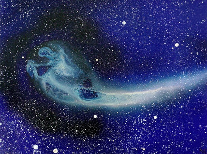 Cometa azul