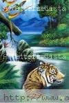 EL TIGRE ACUATICO Oil Canvas Landscaping