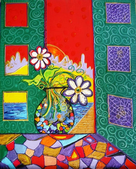 " SITIO II " Acrylic Canvas Landscaping