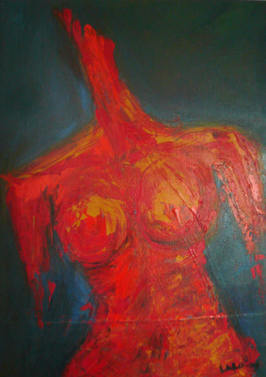 trozo de carne Acrylic Canvas Nude Paintings