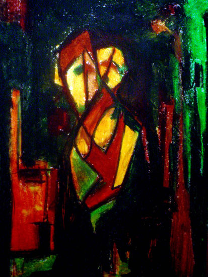 Razón. Oil Canvas Others