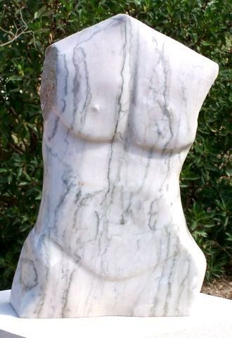 Rosa y Azul Marble Figurative