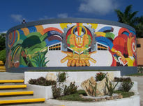 Mural "origen,...