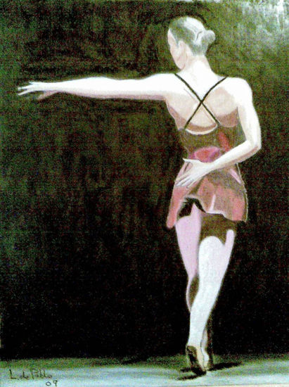 Bailarina Wax Others Figure Painting