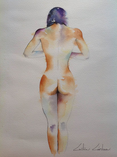 Tierra Watercolour Paper Figure Painting