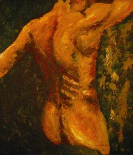 Serie DESDE MI PUNTO DE VISTA 2 Oil Canvas Figure Painting