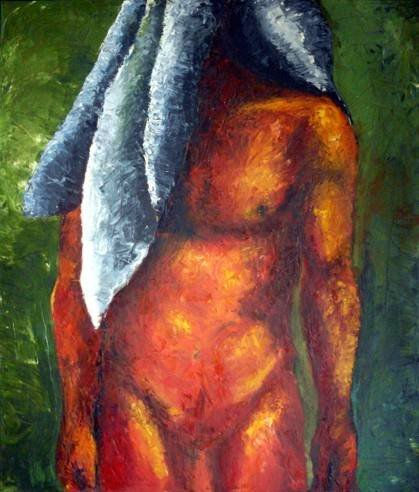 Serie DESDE MI PUNTO DE VISTA Oil Canvas Figure Painting