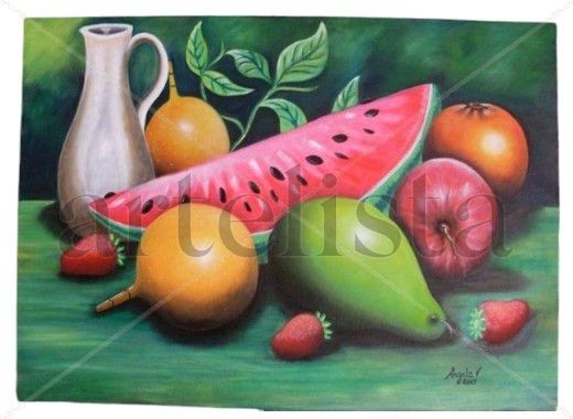 Frutas del Matrimonio Oil Canvas Still Life Paintings