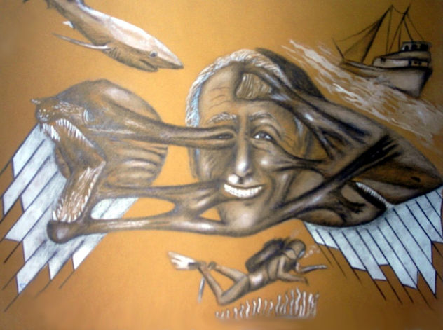 composición de simbiosis humano y animal  serie 2