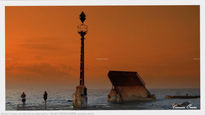 Pescando al Atardecer