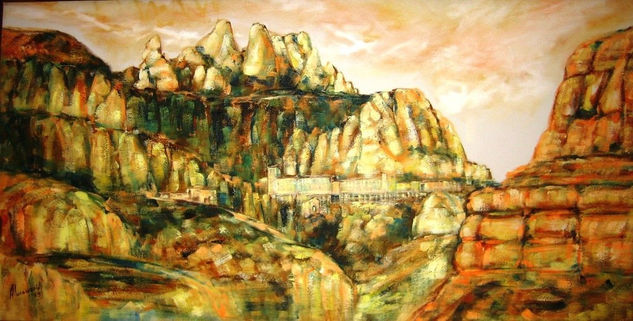 Montserrat Óleo Lienzo Paisaje