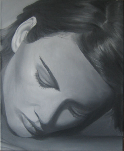 Retrato en blanco y negro