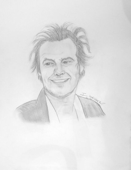 Retrato Jack Nicholson Pencil