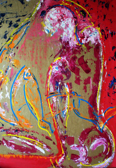 impulsos del alma Acrylic Others Figure Painting