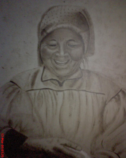 La señora que tortea