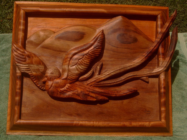 Libertad Madera Figurativa