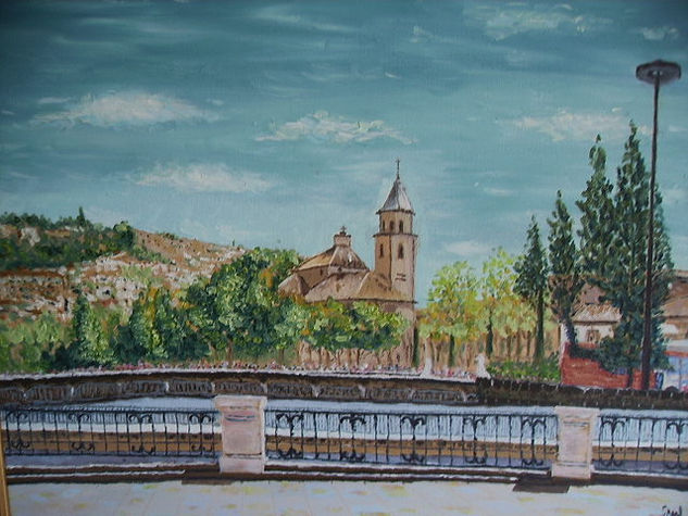 Iglesia de los Escolapios Oil Canvas